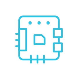 Flexible printed circuit icon.