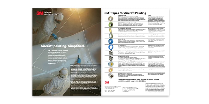 Aircraft Masking flyer.
