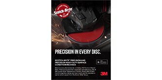 Image showing Scotch-Brite™ Precision & Precision HD Surface Conditioning Discs Family Brochure cover
