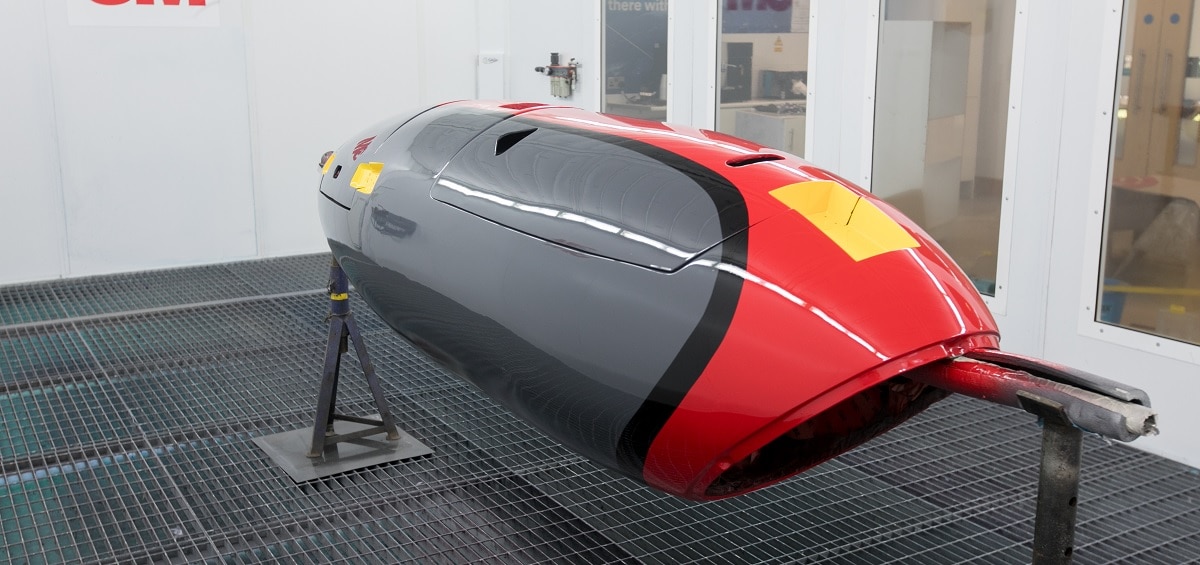 Submarine with new colour scheme