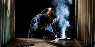 9100 mp welding helmet with PAPR
