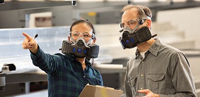 3M™ Aura™ Particulate Respirator 9300+ Series 
