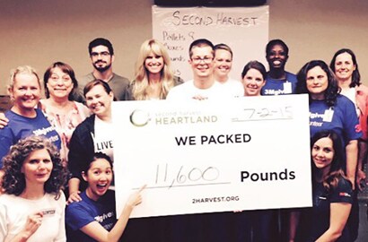 3M Corporate Communications volunteers at Second Harvest Heartland.