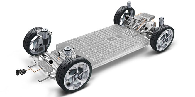 Vehicle skateboard chassis
