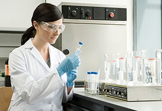 Scientist doing research and development.