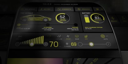 HMI touch screen technology image
