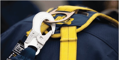 PPE fall arrest system and devices
