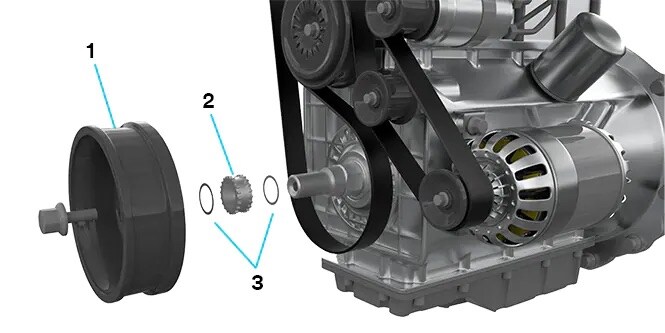 Crankshaft application diagram
