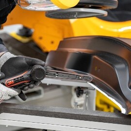 Preparing steel panel