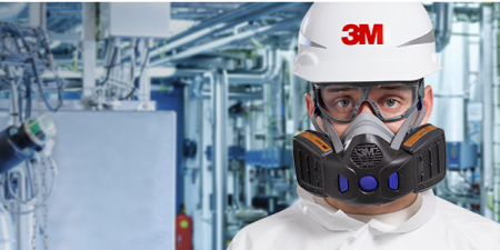 Worker SecureClick Respirator
