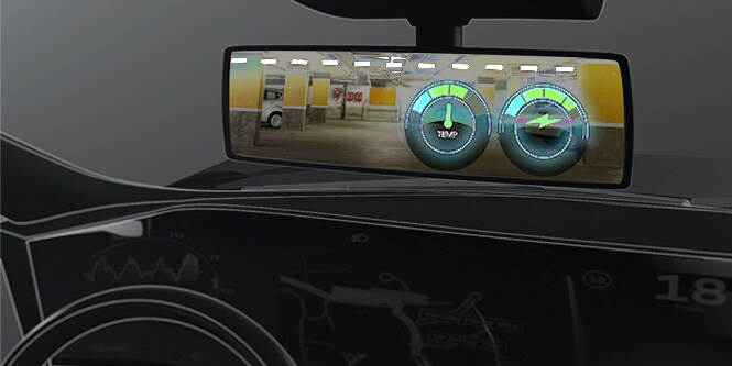 Automotive rearview mirror.
