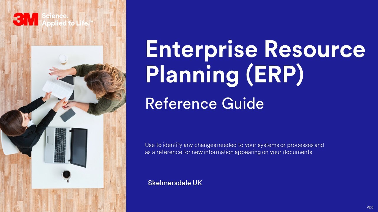 3M ERP Reference Guide picture