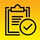 icon of clipboard with check mark