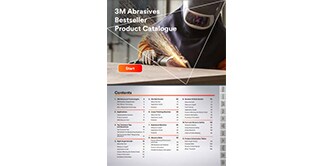 Front page of the 3M Abrasives Bestseller Product Catalogue Thumbnail
