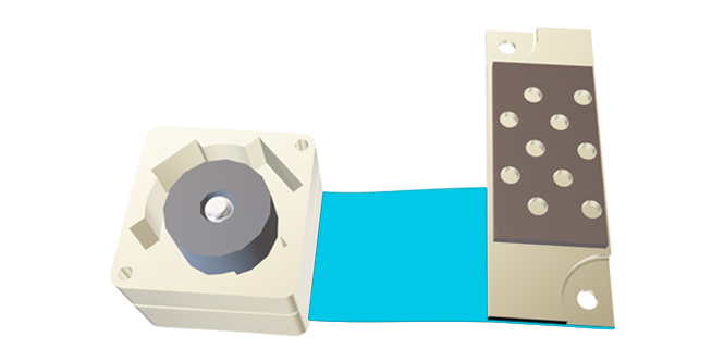 Electrically conductive tapes and gasket tapes applied for sensor grounding
