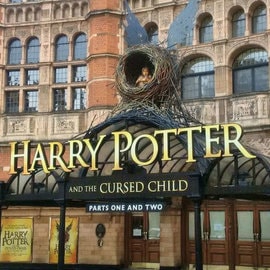 Harry Potter and the Cursed Child sign