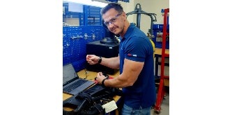 Firefighters using 3M PPE
