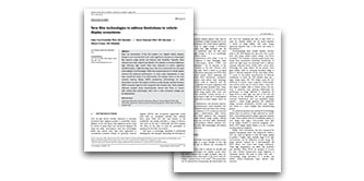 New film technologies to address limitations in vehicle display ecosystems PDF.
