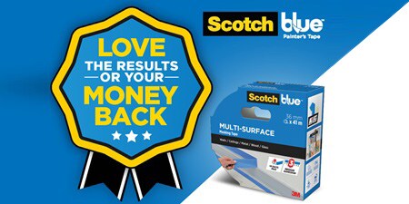 Love the results or your money back promotion logo.
