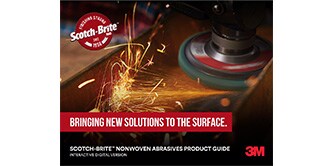 Image showing Scotch-Brite™ Nonwoven Abrasives Product Guide cover
