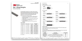 3M Wheel Weights for OEM and Tier offerings brochure
