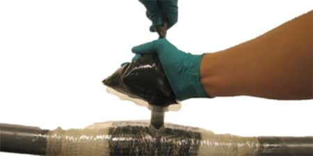 Image showing electrical resins in use
