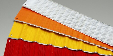 Reflective delineation panels
