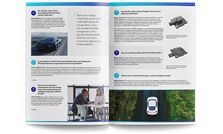 Case study: Smart design with epoxy (EP) resin molding compounds in direct injection molding
