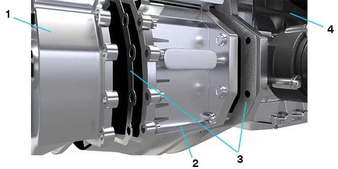 Motor housing application diagram
