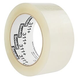 Image  of a roll of Scotch® Box Sealing Tape 311+, designed for cold-temperature application