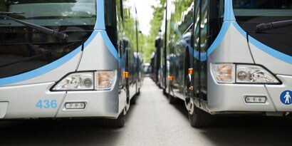 Image of two buses
