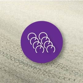 on over close up image of pigtail scratches