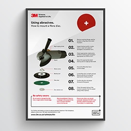 Picture of 3M Fibre Disc poster