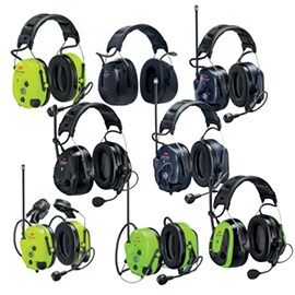A selection of PELTOR™ Communication Earmuffs