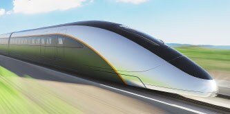 Graffiti protection wrap on a train
