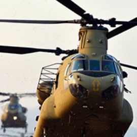 miliary helicopter rotor blades