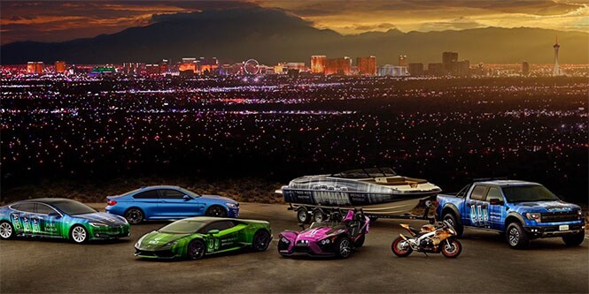 Vehicles with 3M graphics
