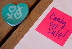 Hate Valentine's Day? Tips to cope via Post-it® Note