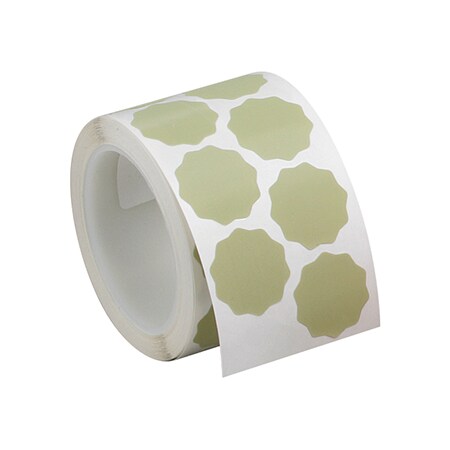 product image of microreplicated sanding discs on a roll
