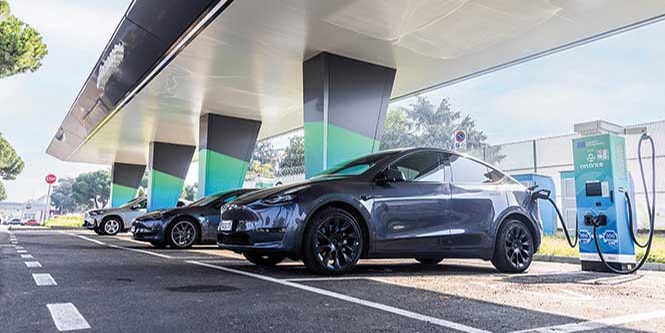 Milano Sogermi EV charging station
