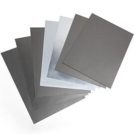 Product family shot of 3M EMI absorbers and magnetic shielding materials