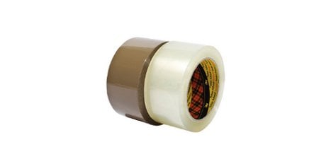 Image of a roll of Scotch® Box Sealing Tape 311 in red

