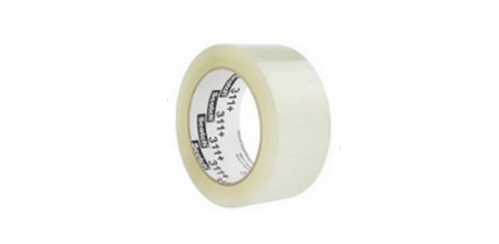 Image  of a roll of Scotch® Box Sealing Tape 311+, designed for cold-temperature application

